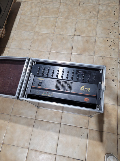 Rack de misturador e amplificador Amplificador YAMAHA – MV802 / 6-150