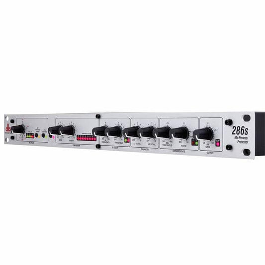 dbx 286s — Pré-amplificador e Processador de Microfone Profissional | Rack 1U | Com Caixa