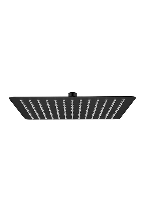 Conjunto de duche embutido Aquassent LEON preto mate (monocomando, 2 vias)