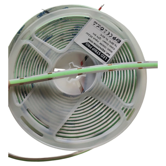 FITA LED PRO COB 10W DC 24V IP20 (VERDE, 700 m/m, 70 lm/W)