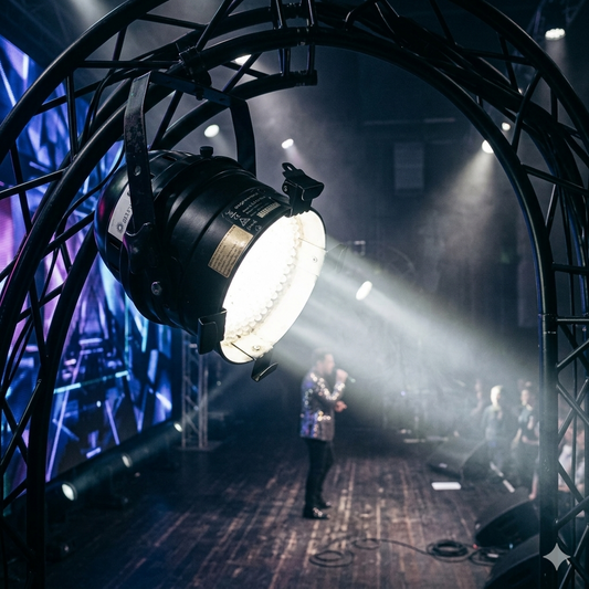 Lightmaxx LEDPAR64 — PAR Can LED RGB 189 LEDs | DMX-512 | PAR 64 (Usado)