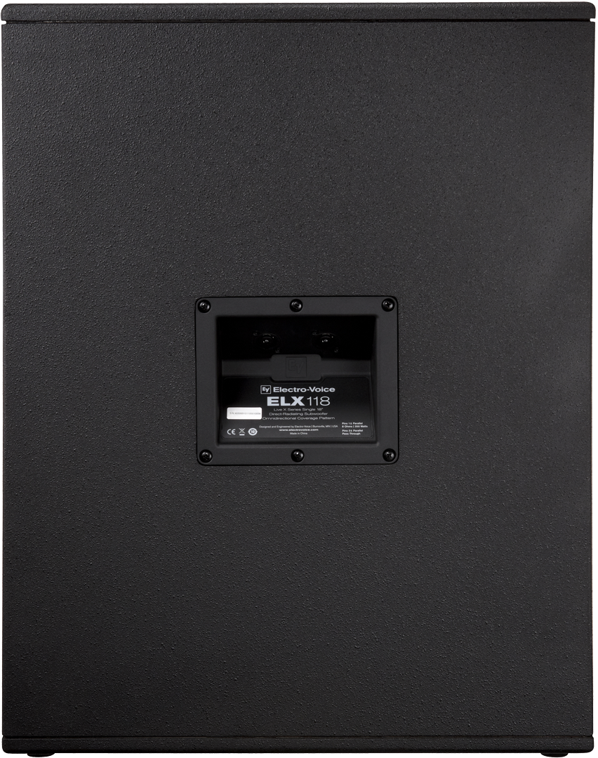 Subwoofer Electro‑Voice modelo ELX118