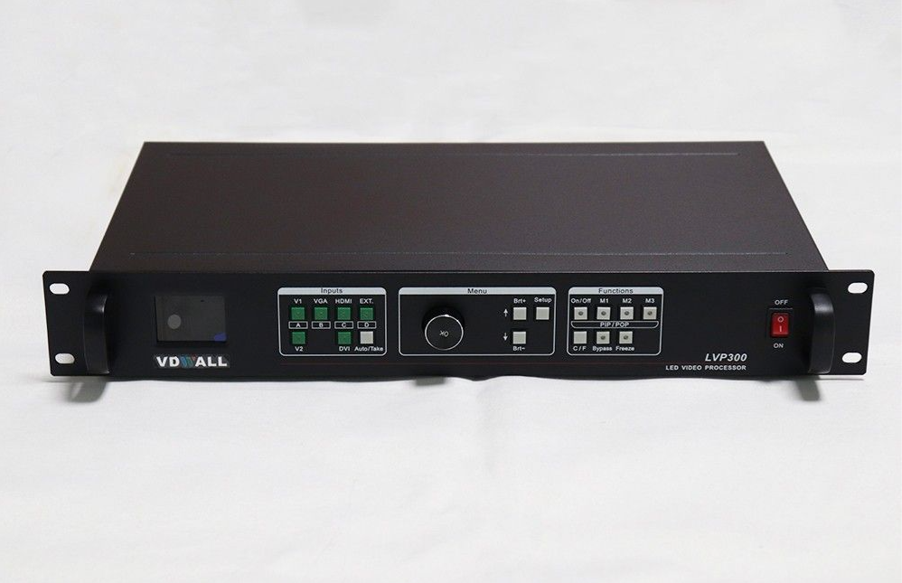Processador de Vídeo LED HD VDWALL LVP300 – Scaler de Vídeo Profissional com PIP/POP