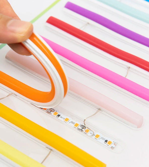 BORRACHA DE NÉON DE SILICONE SEPARADA PARA TRABALHOS MANUAIS