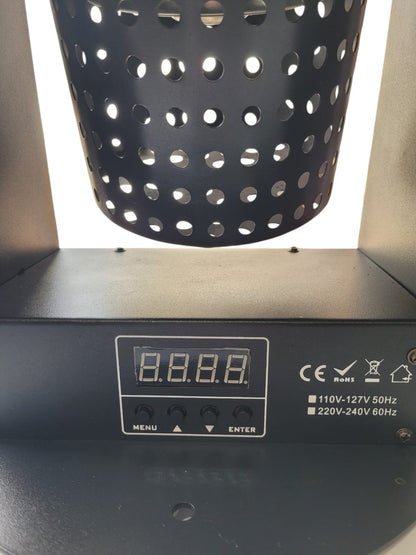 Máquina Jet CO₂ LED com Controlo DMX – Efeito de Fumo Criogénico