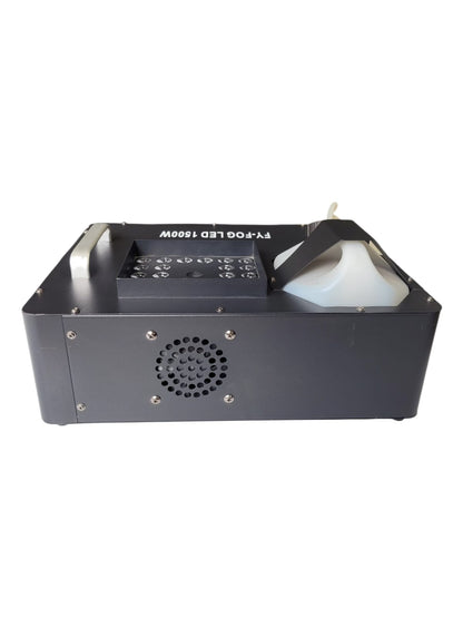 FY‑FOG LED 1500W – Máquina de Fumo Vertical com LEDs RGB e DMX