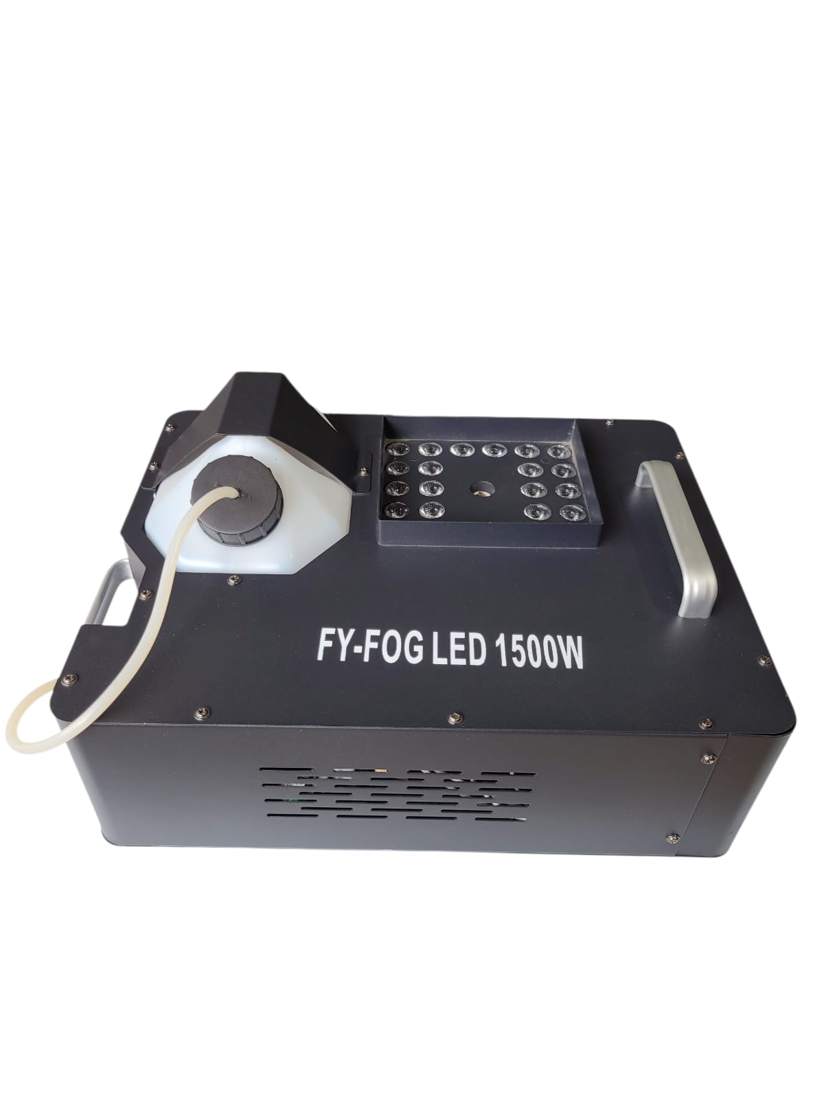 FY‑FOG LED 1500W – Máquina de Fumo Vertical com LEDs RGB e DMX