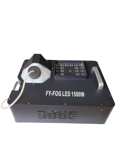 FY‑FOG LED 1500W – Máquina de Fumo Vertical com LEDs RGB e DMX