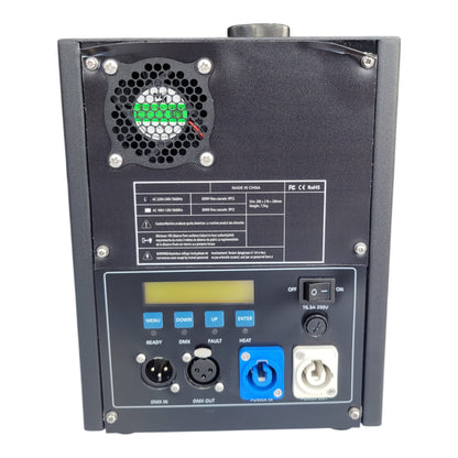 Máquina de Faíscas Frias 600W com Controlo DMX – Efeito Fonte de Pirotecnia Segura para Casamentos, Palcos e Eventos