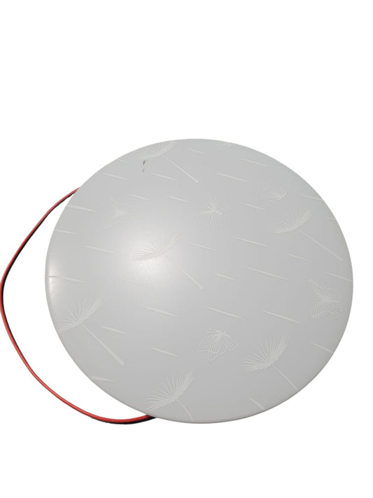 Plafon LED de Teto com Design Decorativo (Borboletas e Dentes-de-leão)