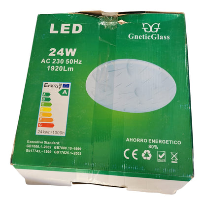 Plafon LED de Teto com Design Decorativo (Borboletas e Dentes-de-leão)