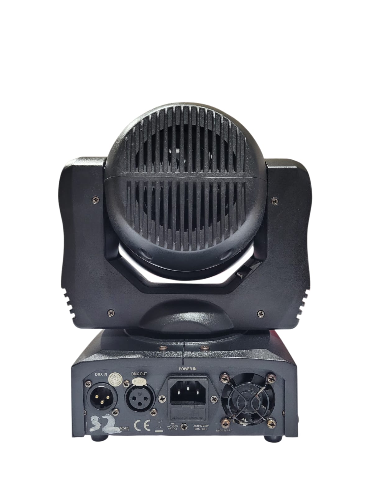 Mini Moving Head LED Wash 12x3W RGBW - Iluminação Profissional Compacta