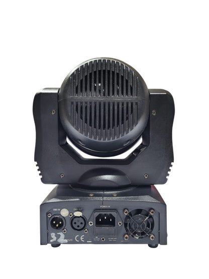 Mini Moving Head LED Wash 12x3W RGBW - Iluminação Profissional Compacta