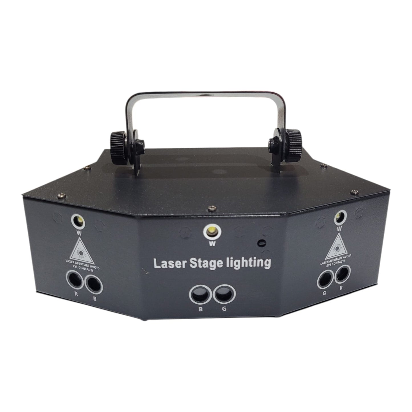 Projetor Laser de Palco Profissional - Controlo DMX e Ativação por Som