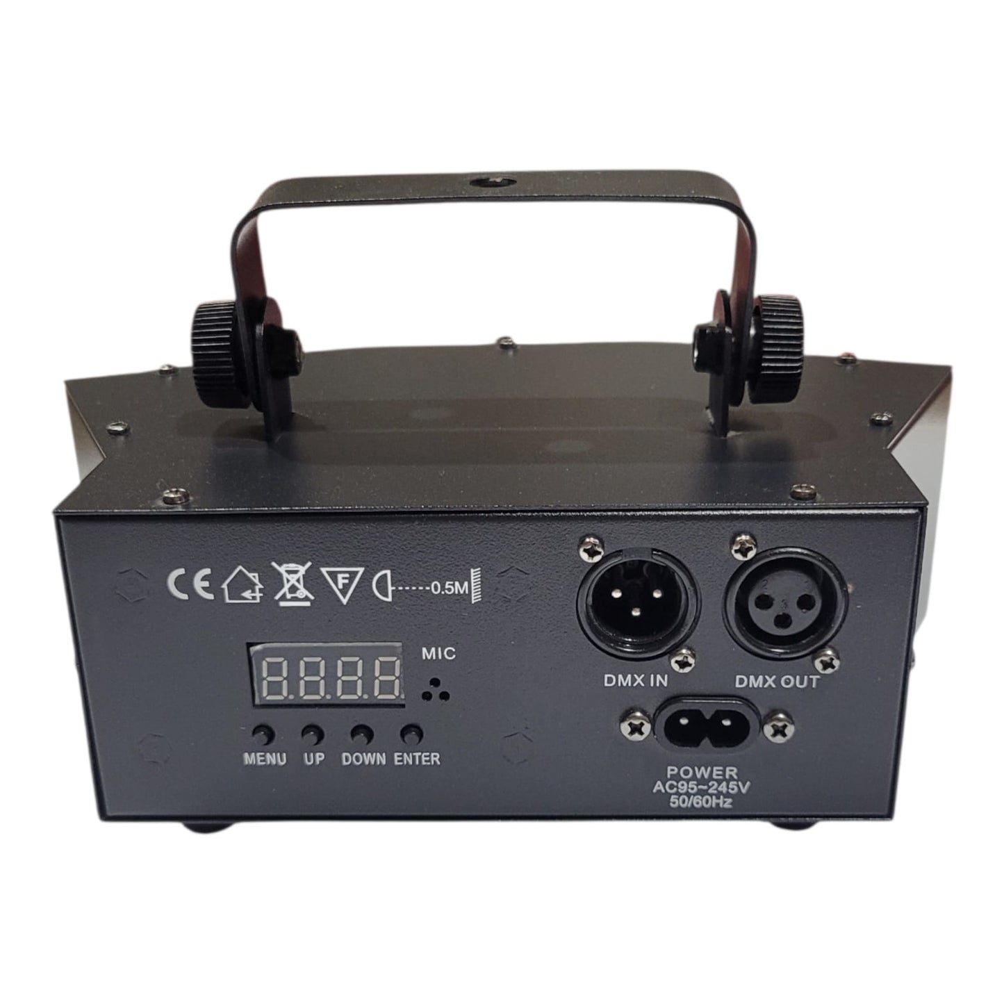 Projetor Laser de Palco Profissional - Controlo DMX e Ativação por Som