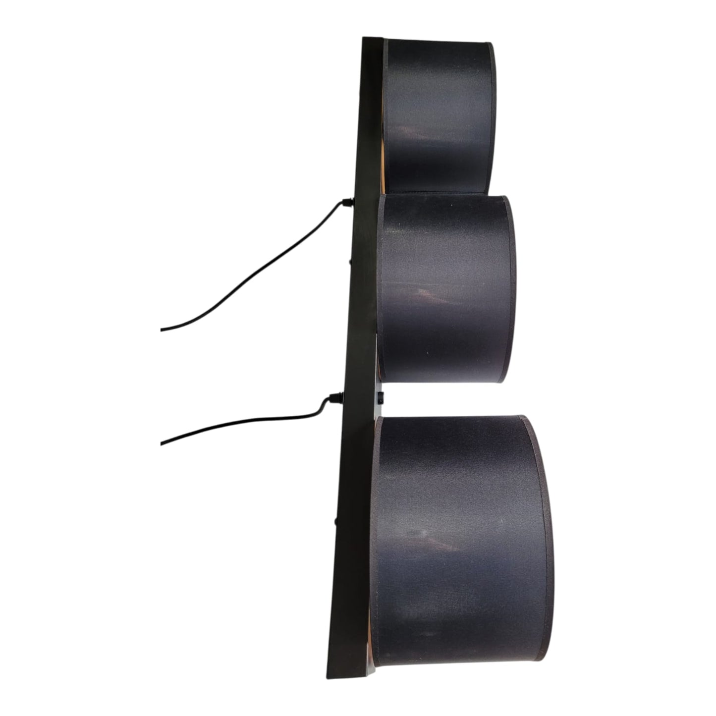 Candeeiro Suspenso 3 Luzes E27 Preto/Dourado – Gnetic Glass J933