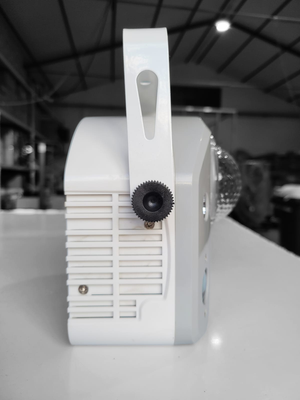 Projetor LED Moonflower Branco com DMX – Efeito de Discoteca