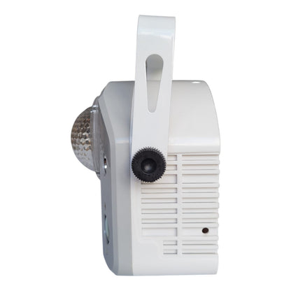 Projetor LED Moonflower Branco com DMX – Efeito de Discoteca