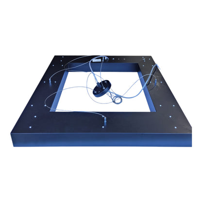 Candeeiro LED Suspenso Quadrado – 32W, 6000K
