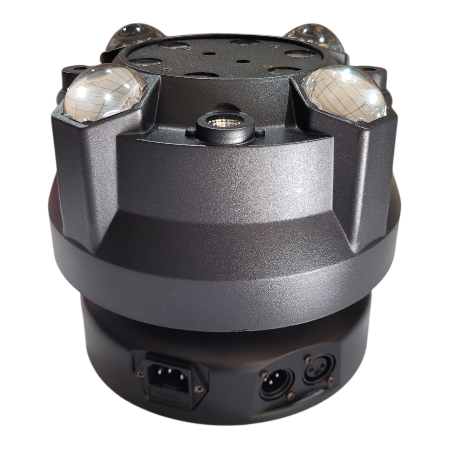 Moving Head Bee Eye Ball 6 Olhos — LED RGBW + Laser RGB | DMX512 | Rotação 360°