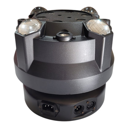 Moving Head Bee Eye Ball 6 Olhos — LED RGBW + Laser RGB | DMX512 | Rotação 360°