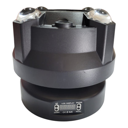 Moving Head Bee Eye Ball 6 Olhos — LED RGBW + Laser RGB | DMX512 | Rotação 360°