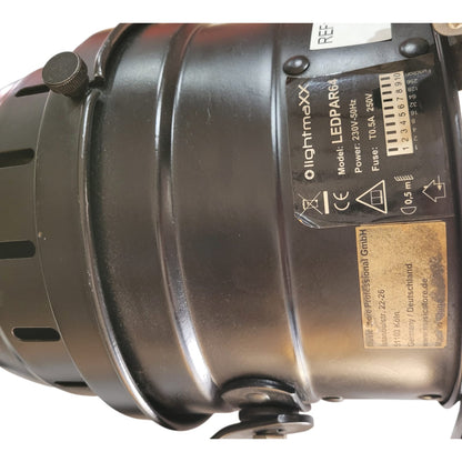 Lightmaxx LEDPAR64 — PAR Can LED RGB 189 LEDs | DMX-512 | PAR 64 (Usado)