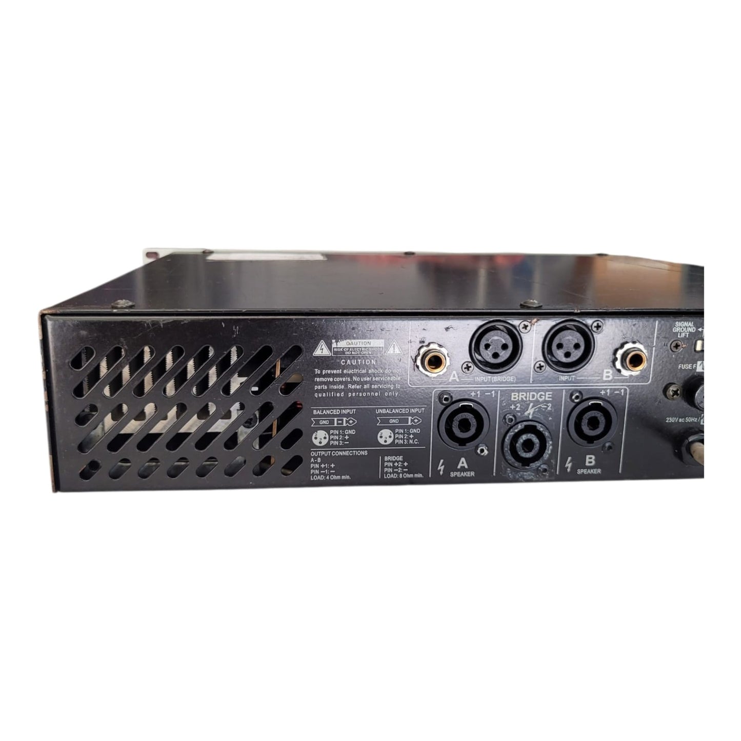 Amplificador Profissional Acústica PPA1500 – 2 Canais, Modo Bridge/Stereo