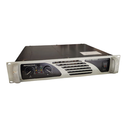 Amplificador Profissional Acústica PPA1500 – 2 Canais, Modo Bridge/Stereo