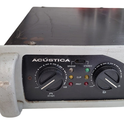 Amplificador Profissional Acústica PPA1500 – 2 Canais, Modo Bridge/Stereo