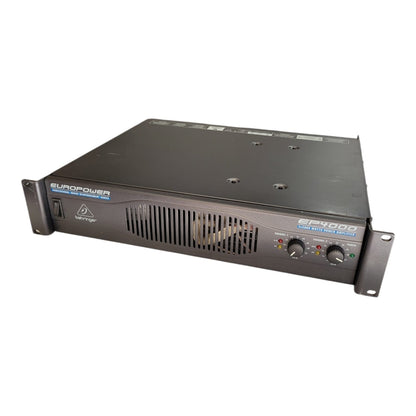 Amplificador de Potência Behringer Europower EP4000 – 2×2000W | Stereo/Bridge | Rack 2U
