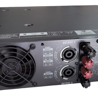 Amplificador de Potência Behringer Europower EP4000 – 2×2000W | Stereo/Bridge | Rack 2U