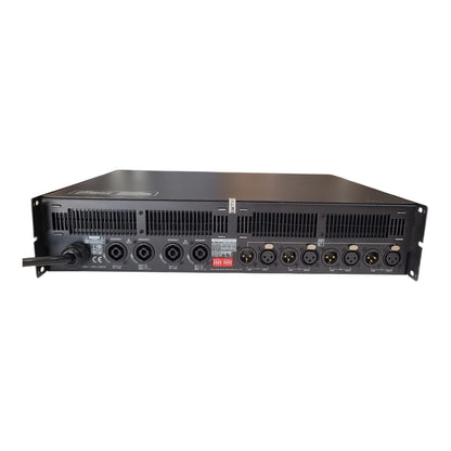 Amplificador de Potência 4 Canais SAE PQM13 II – Class I | 4× Speakon | XLR | Rack 2U
