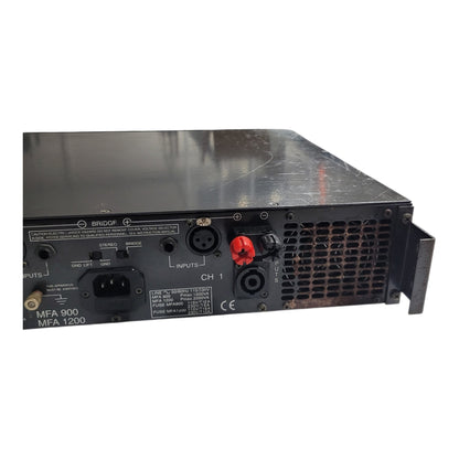 Amplificador de Potência RCF MFA-900 – MOSFET Stereo | 2 Canais | Bridge | Made in Italy | Rack 2U
