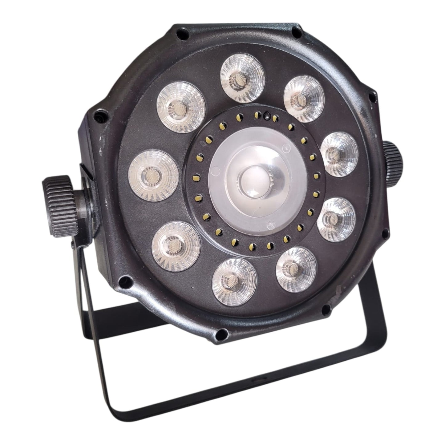 Stairville Crown FX — PAR LED Multieffeito RGB COB + Strobe + Pixel Ring
