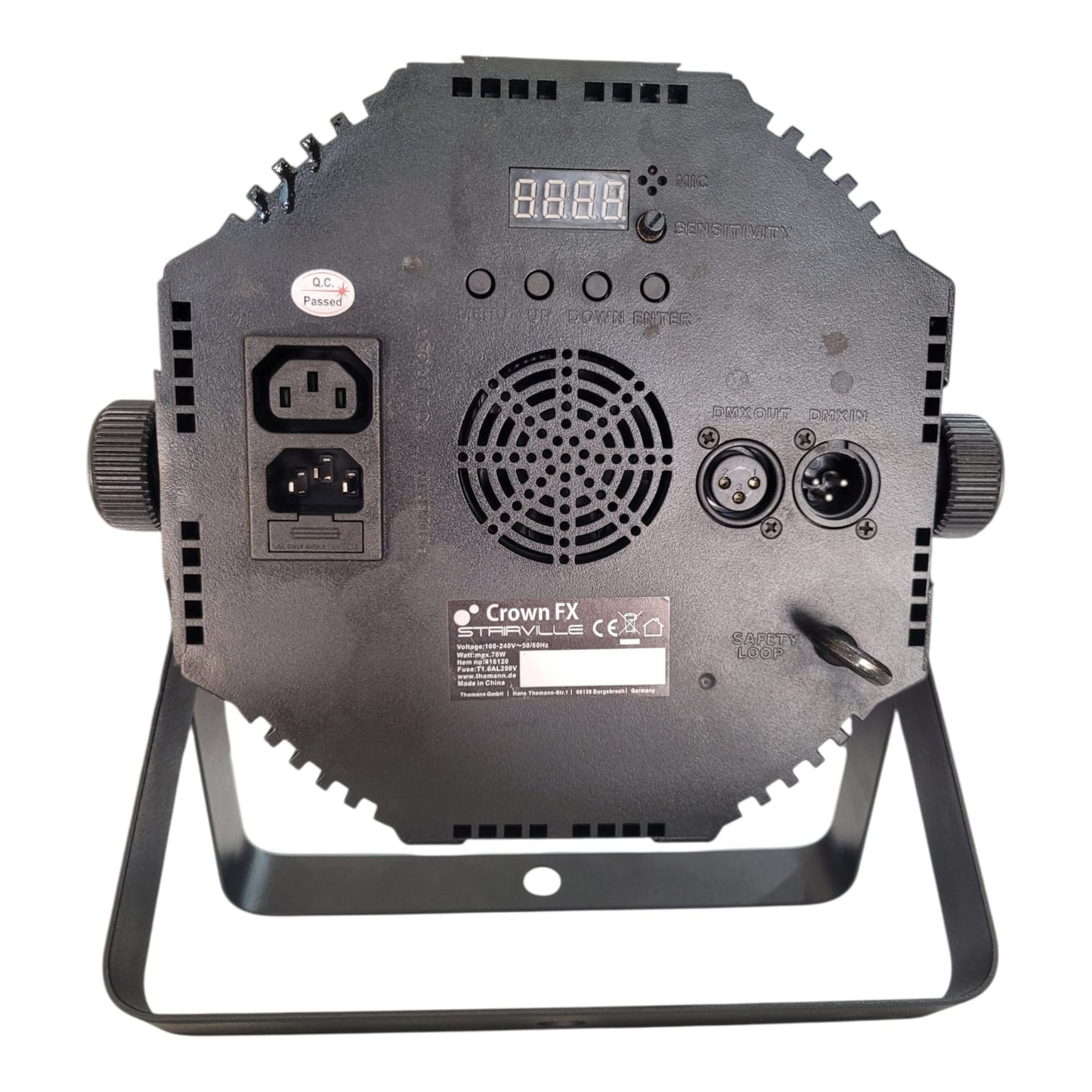 Stairville Crown FX — PAR LED Multieffeito RGB COB + Strobe + Pixel Ring