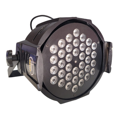 RayFX PAR LED Pro 36×3W — Projetor PAR LED RGB DMX 108W