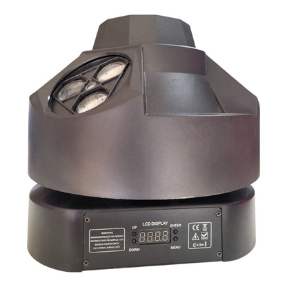 Moving Head LED Spider Ball 3×4 RGBW — Rotação 360° Infinita | DMX | Efeito Feixe Multicolor
