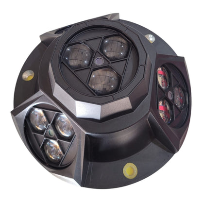 Moving Head LED Spider Ball 3×4 RGBW — Rotação 360° Infinita | DMX | Efeito Feixe Multicolor