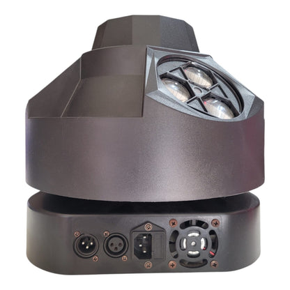 Moving Head LED Spider Ball 3×4 RGBW — Rotação 360° Infinita | DMX | Efeito Feixe Multicolor