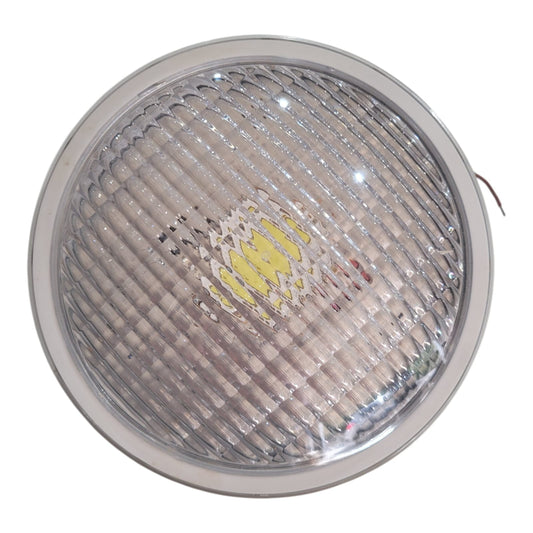 LÂMPADA LED PISCINA 6500k PAR56 CRI>80 - 35W INOX AC-DC12V/24V (vidro mais grosso)