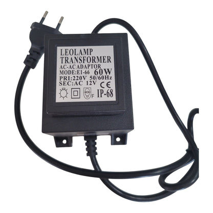 Projetor LED Subaquático para Piscina IP68 + Transformador de Segurança AC 12V 60W