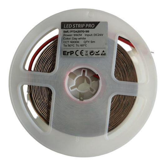 FITA LED DC 24V 9W 72LEDS IP20 6000K
