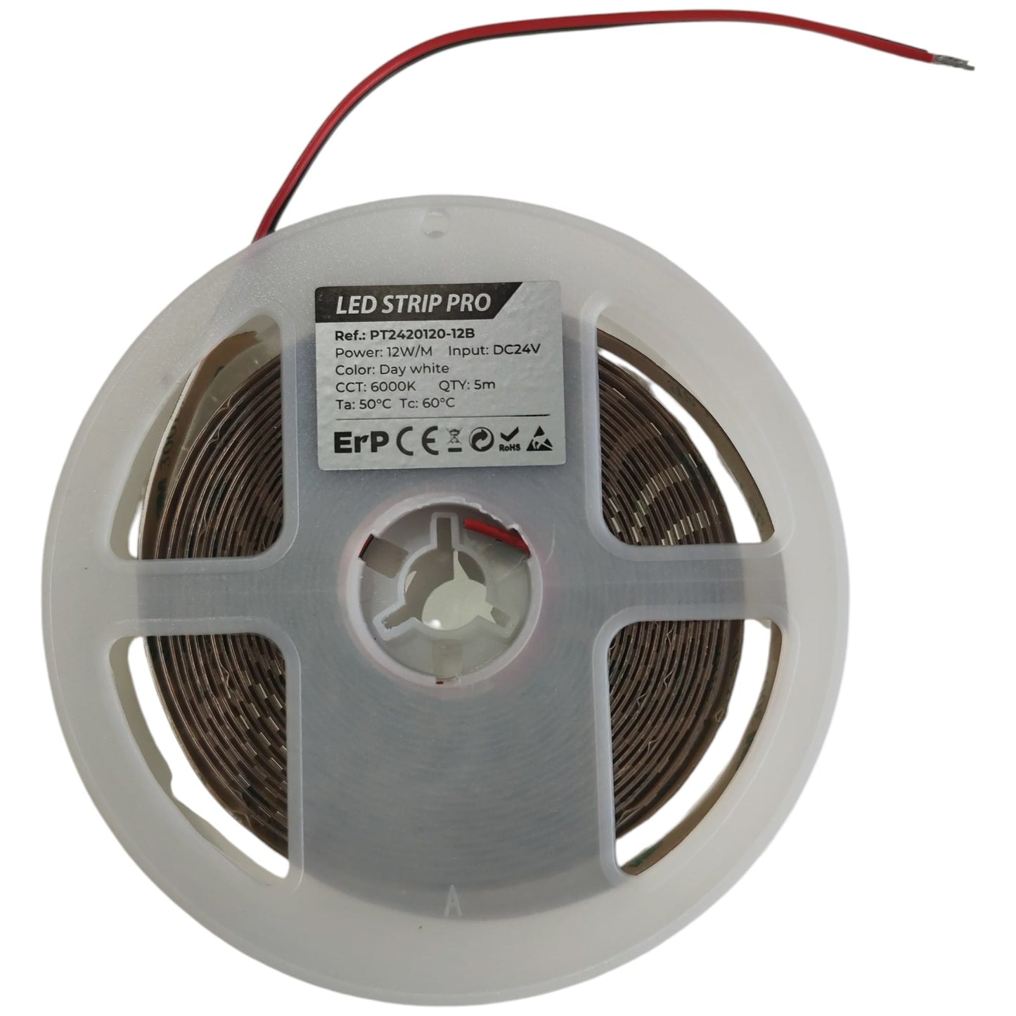 FITA LED DC 24V 12W 128LEDS IP20 6000K