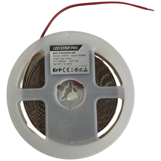 FITA LED DC 24V 12W 128LEDS IP20 6000K