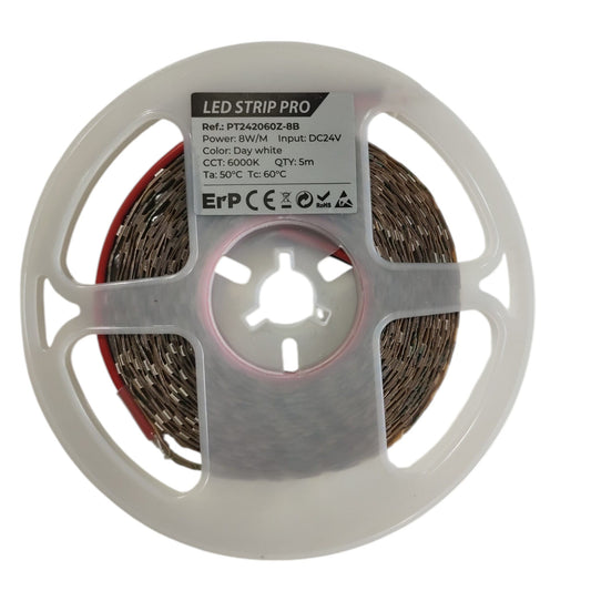 FITA LED ZIG-ZAG DC24V 8W 60LEDS IP20 6000K