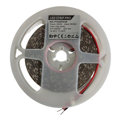 FITA LED DC 24V 5W 60LEDS IP20 6000K