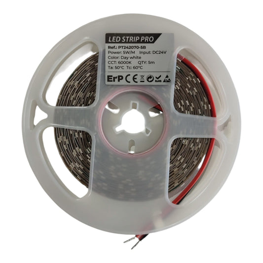 FITA LED DC 24V 5W 60LEDS IP20 6000K