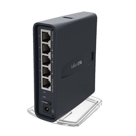 MikroTik hAP ac lite TC RB952Ui-5ac2nD-TC – Router/Access Point Dual-Band 2.4G/5G, PoE, Torre Preta