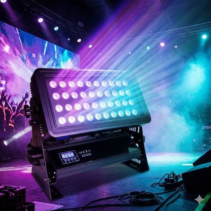 Projector LED Exterior 48 LEDs Wall Washer DMX – Bivolt